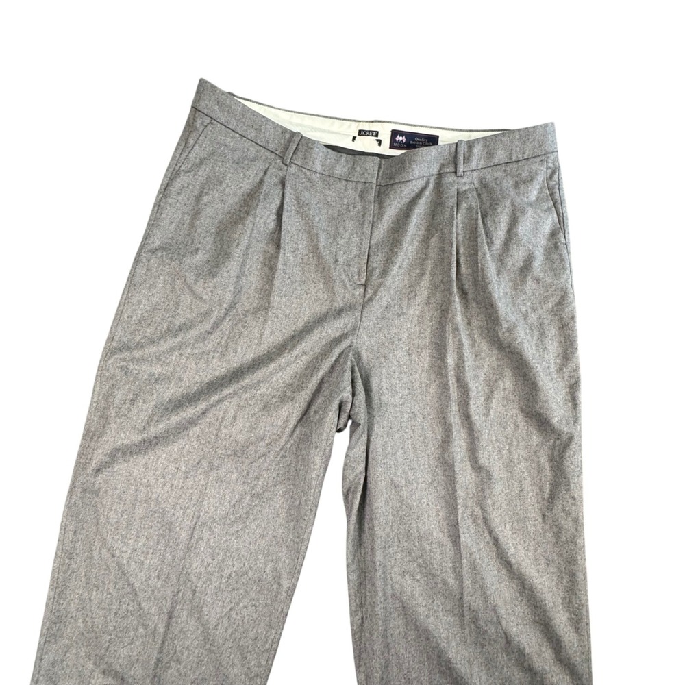 J Crew‎ Mens 48x28 Gray Wool Dress Pants British Moon Fabric Quiet Luxury